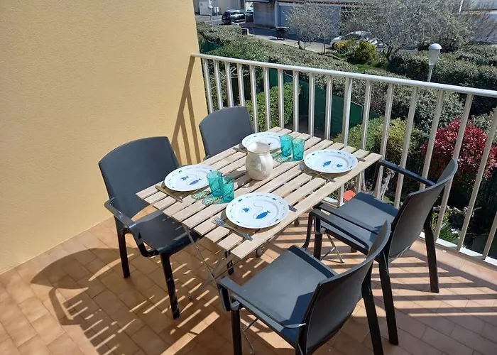 Les Terrasses De La 268 , T2 Climatisé, Vue Mer, Parking, Terrasse Appartamento Agde